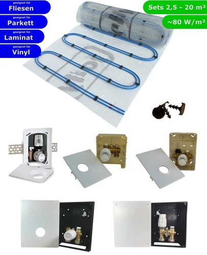 Fußbodenheizung komplett set - fußbodenheizung,
