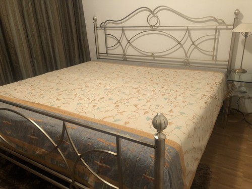 Doppelbett 200x200 massiv - doppelbett,