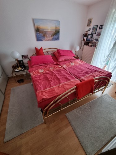 Doppelbett aus messing - aus,